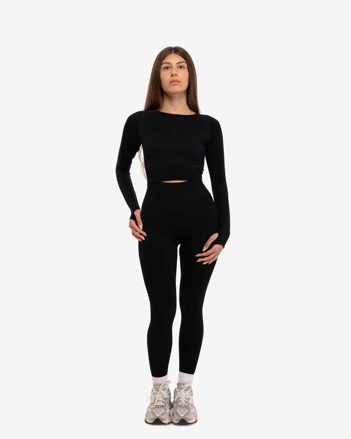 LEGGINGS COSTE RIBBED