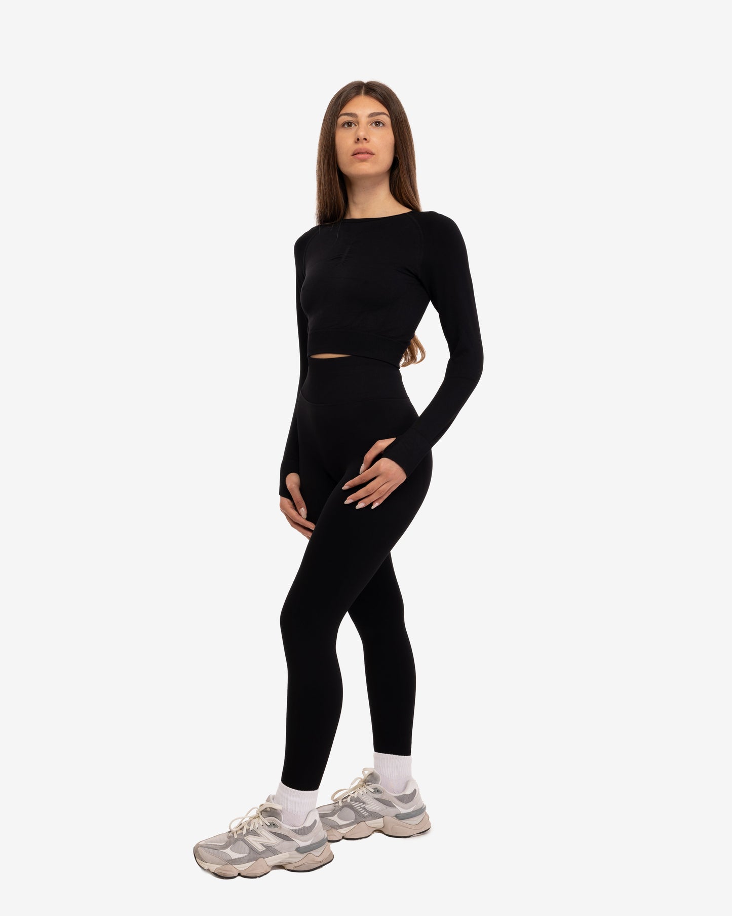 LEGGINGS COSTE RIBBED