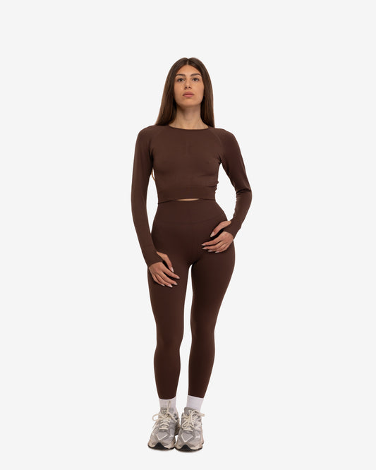 LEGGINGS COSTE RIBBED