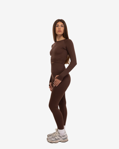 LEGGINGS COSTE RIBBED